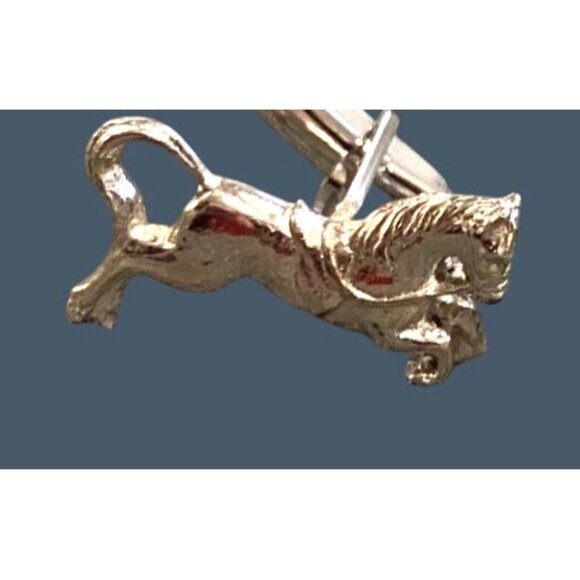 Mismatched Vintage Cuff Links & Tie Tacks Lot With Unique Designs,Antique Appeal - Picture 8 of 10